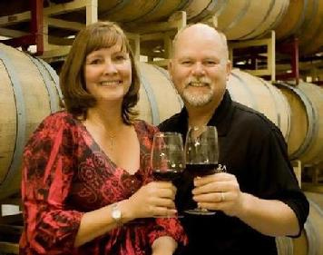 Owners of Cantara Cellars Mike and Chris Brown