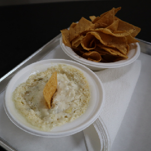 Warm Artichoke Dip and Chips